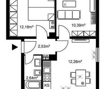 Gemütliche Wohnung sucht Nachmieter! - Photo 3