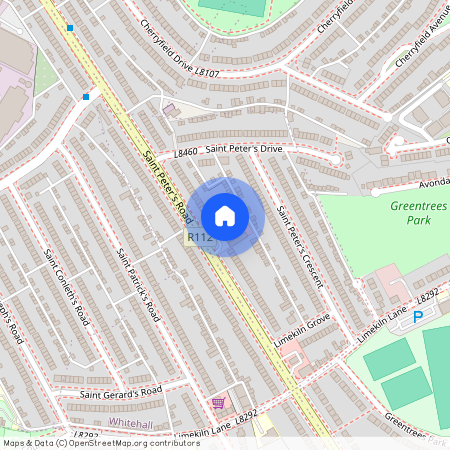 St Peters Road, Walkinstown, Dublin 12 (Double Room To Rent)