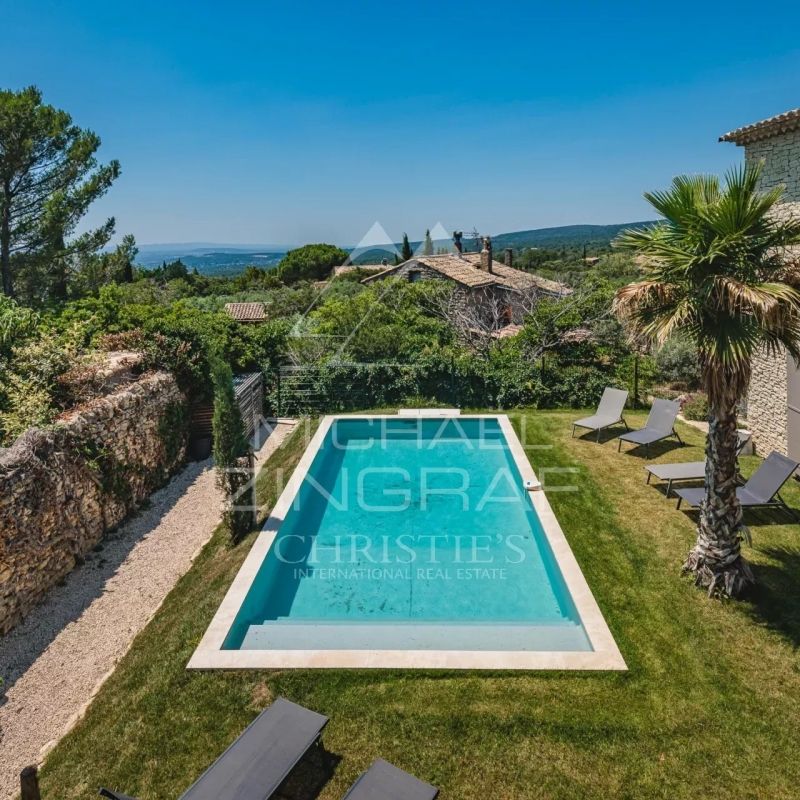 Gordes - Grande maison de vacances avec piscine - Photo 1