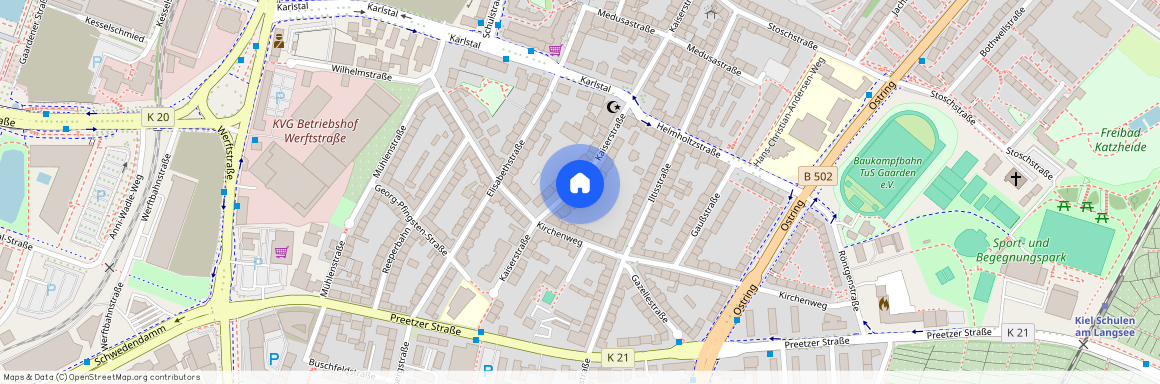 Kaiserstraße 77A, 24143 Kiel - Gaarden