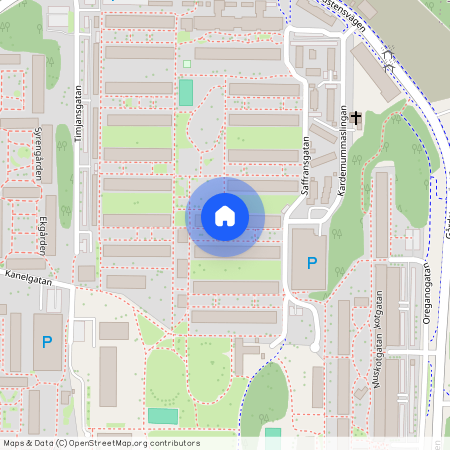 Gårdstensberget, Göteborg, Västra Götaland, Saffransgatan 46 .