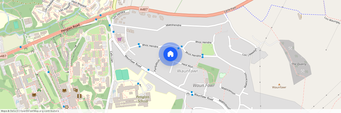 Heol Alun, Waunfawr, Aberystwyth