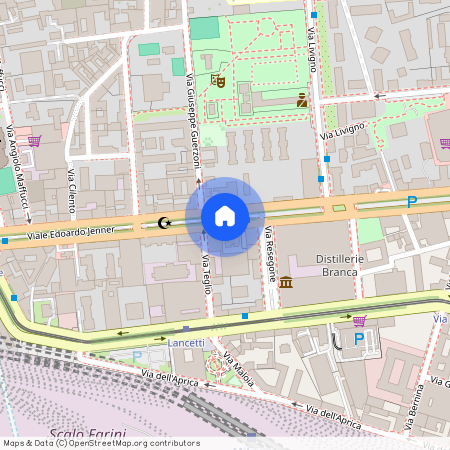 Viale Edoardo Jenner, Milan, Lombardy 20158