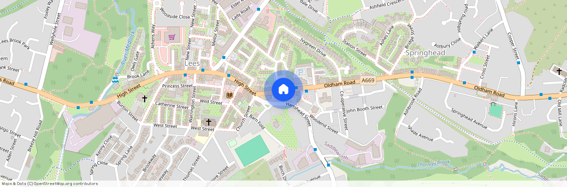 High Street Lees Oldham