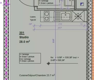 Studio moderne proche du centre de Lausanne - Photo 5
