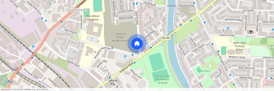 at Albion Place, Apartment 12, 61 Seaford Road M6