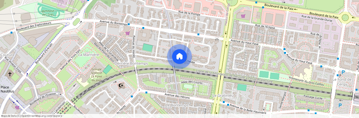 95800, Cergy