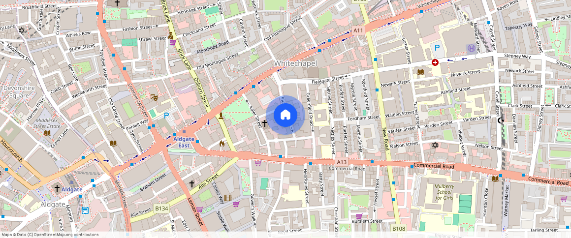 Albany Court, ** Plumbers Row, London, E1 1EP