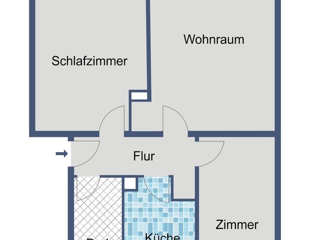 Komfortables Wohnen auf 64 m² – Ihr neues Zuhause im 1. Obergeschoss - Photo 1