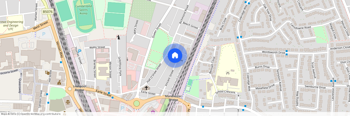 Surrey Street, Crewe, CW1