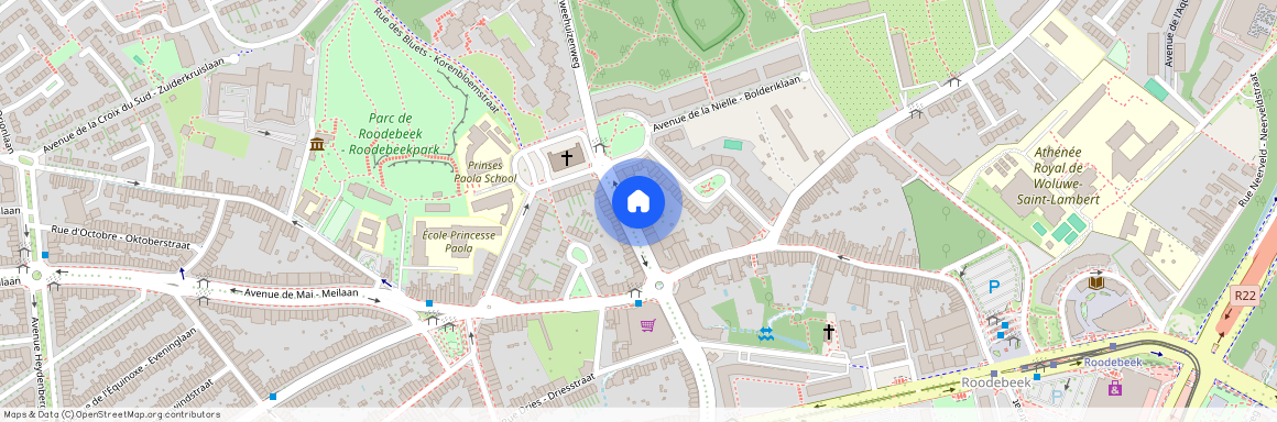 Chemin des Deux Maisons, 63, 22, 1200, Woluwe-Saint-Lambert