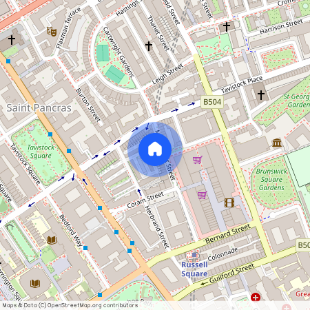 Marchmont Street, Bloomsbury