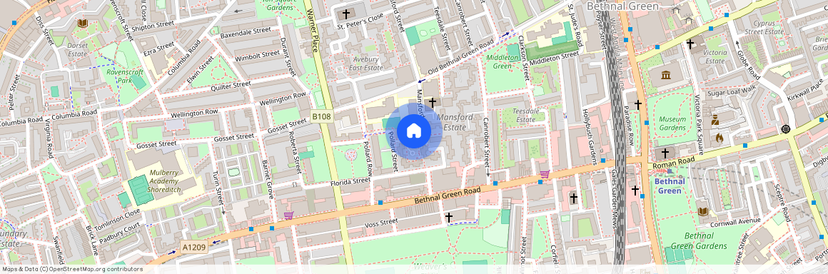 Charles Dickens House, 130 Mansford Street, London, E2