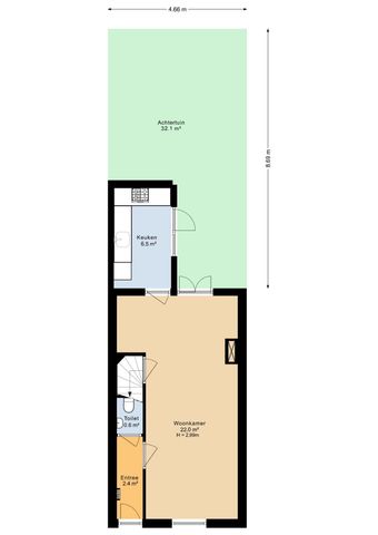 Huis te huur: Klaverstraat 55 3572 VC Utrecht - Foto 3