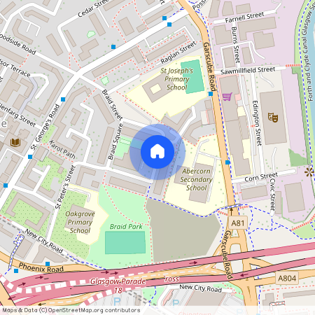 Braid Square, Glasgow, G4