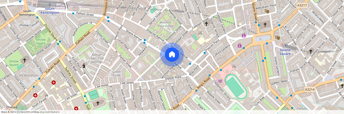 SW3, London