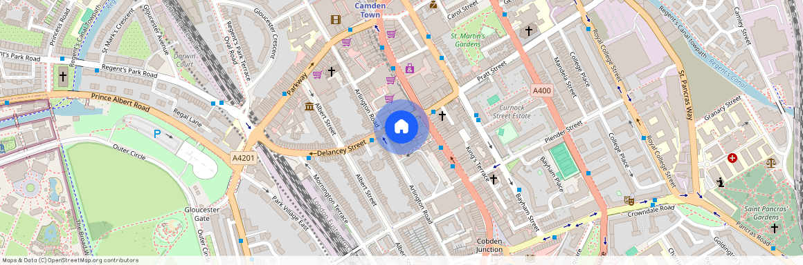 Delancey passage, Camden, London NW1