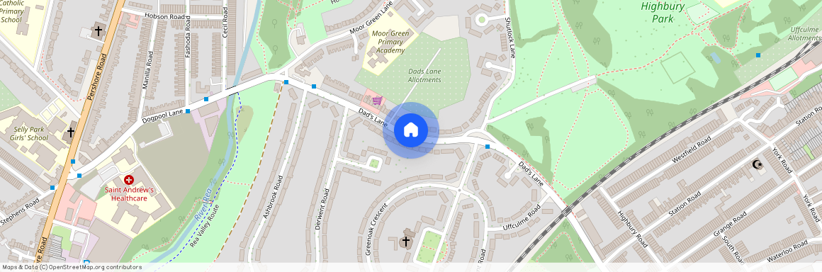 Dads Lane, Birmingham, West Midlands, B13