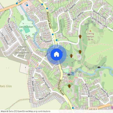 Waterfall Road, Dyserth