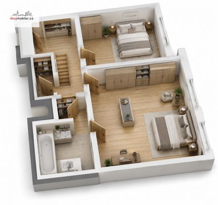 Pronájem bytu 2+kk 53 m², V zálomu , Praha - Фото 4