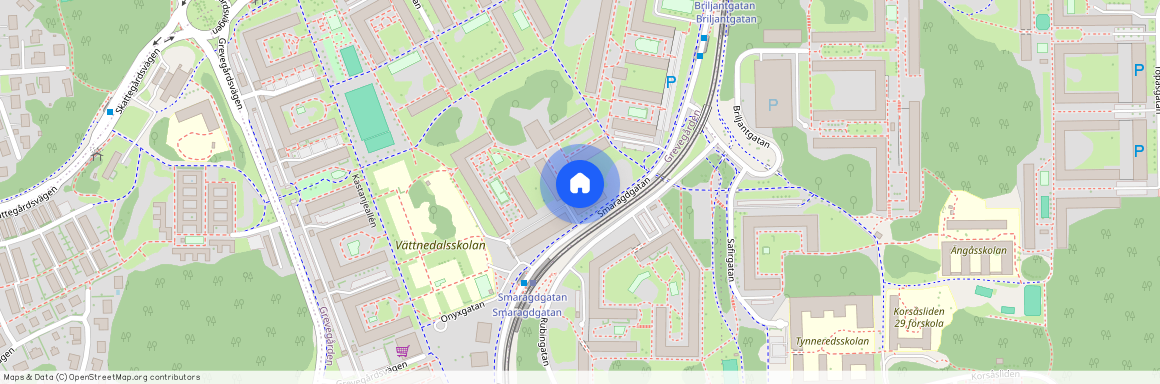 Smaragdgatan, Västra Frölunda