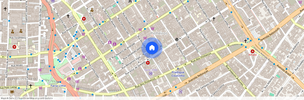 Rua Mourato Coelho, 208 - Pinheiros, São Paulo - SP