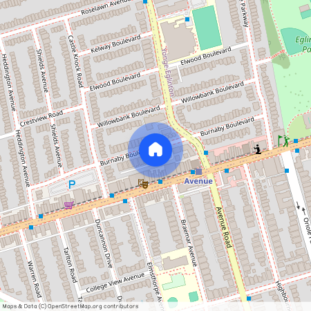 69 Burnaby Boulevard Unit# Upper, Toronto