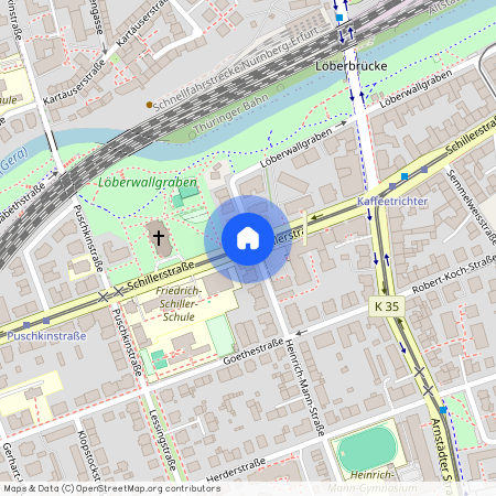 Schillerstr., 99096, Schillerstr.    Erfurt