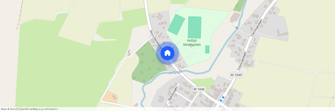 Stenebergsvägen, Vollsjö