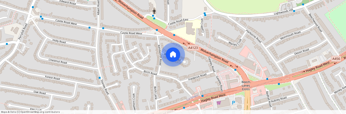 Warwick Road, Oldbury B68