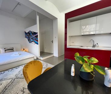 F-Hain: voll möbliertes LUXUS Apartment - 40 m² befristet für max. ... - Photo 3