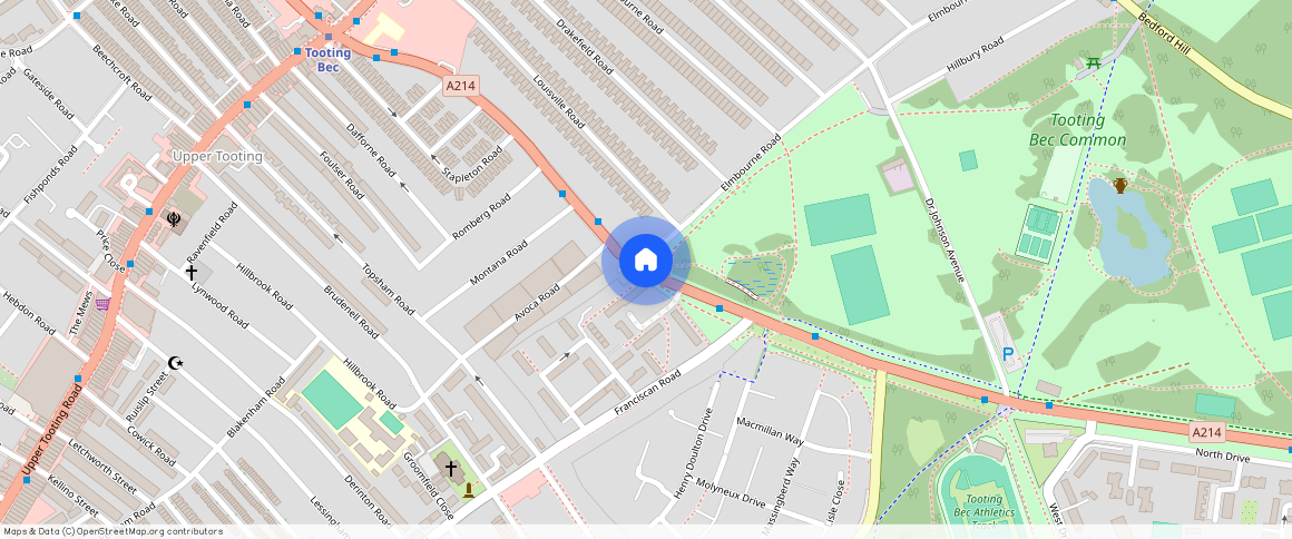 Tooting Bec Road, London, SW17