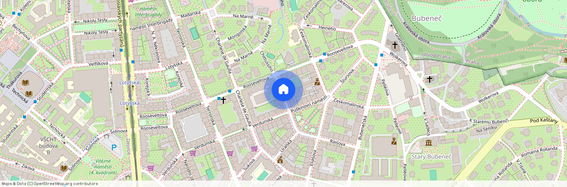 U zeměpisného ústavu, Praha