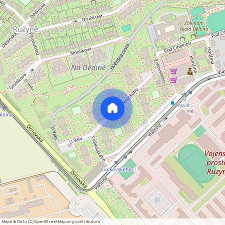 Ciolkovského, Praha