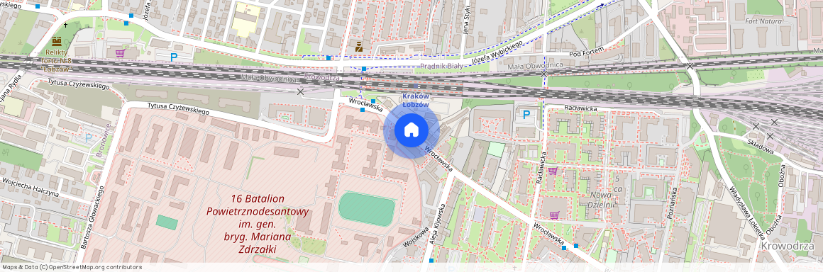 ul. Wrocławska, Łobzów, Krowodrza, Kraków, małopolskie