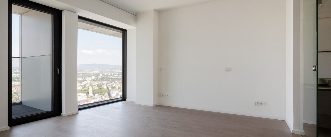 Stilvolle Tower-Wohnung mit großzügigem Balkon im Frankfurter Westend - Photo 1