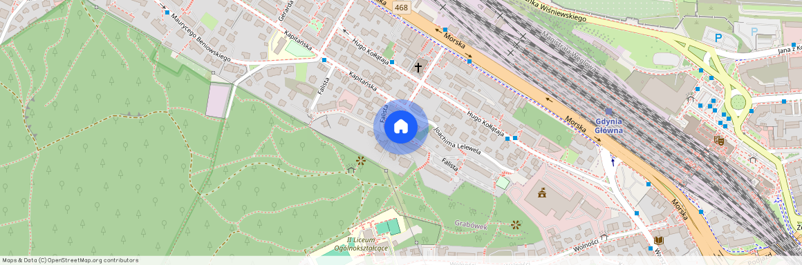 ul. Falista, Grabówek, Gdynia, pomorskie