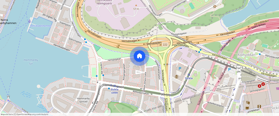 Fartygsgatan **, Södra Hammarbyhamnen