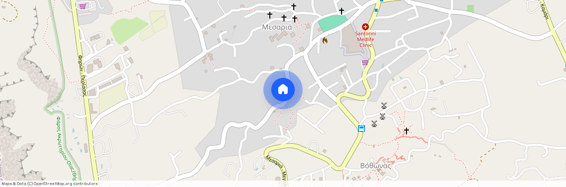 Μεσαριά, Σαντορίνη