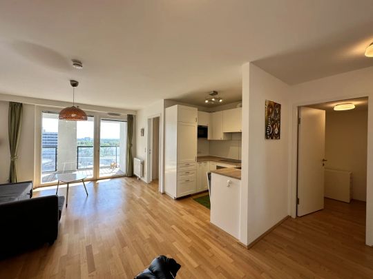 DONAU CITY LIVING: Furnished 2 room apartment with loggia (64 m2 total space) ***** free from 01.04.2026 ***** - Foto 1