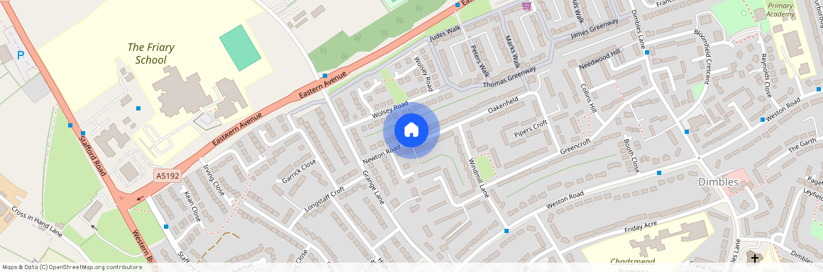 Wolsey Road, Lichfield