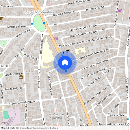 Bucuresti-Ilfov - DOROBANTI (FLOREASCA), reper: Mario Plaza