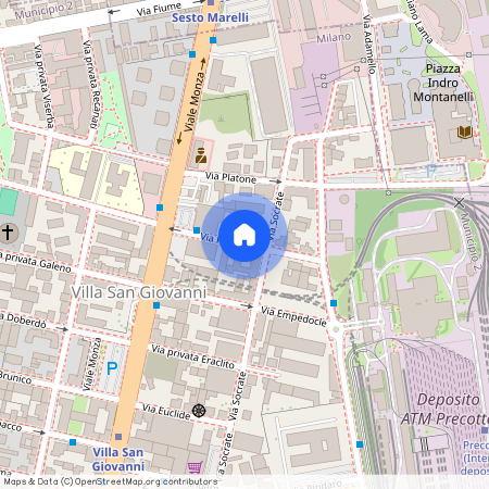 Via Pitagora, Włochy, Milan