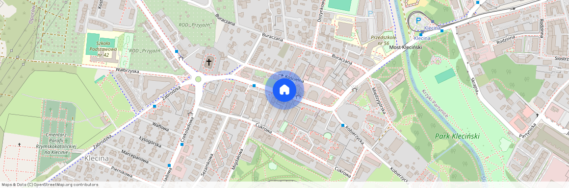 ul. Wałbrzyska, Klecina, Krzyki, Wrocław, dolnośląskie