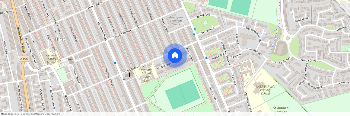 Third Avenue, NE63 9DS