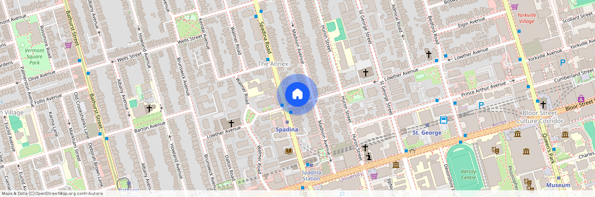 110 Lowther Avenue Unit# Main, Toronto