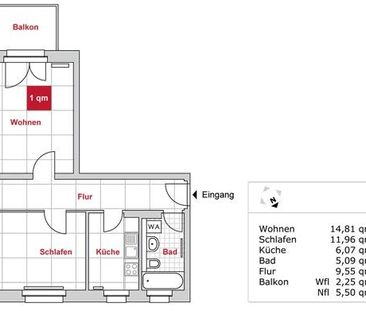 Jetzt zugreifen! 2-RWE mit Balkon! - Foto 5