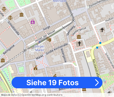 Wohnen in der Innenstadt! 3-Raum Wohnung im Dachgeschoss. - Foto 1