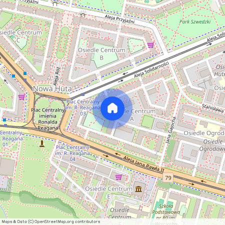 os. Centrum B A, Nowa Huta, Nowa Huta, Kraków, małopolskie