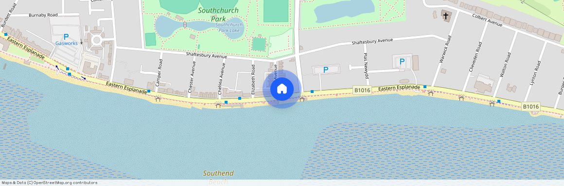 Eastern Esplanade, Southend-on-Sea, Essex, SS1